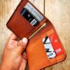 Mystery exclusives 4 cards vertical bifold wallet P222