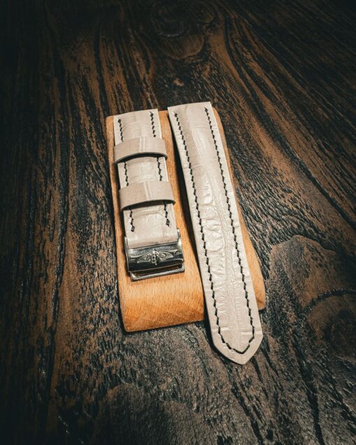 Mystery exclusives crocodile embossed watch strap 16