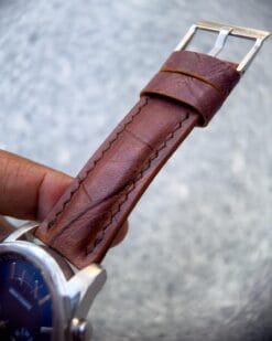 Mystery exclusives crocodile embossed watch strap 17